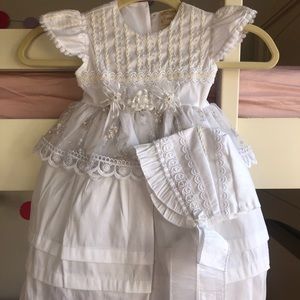 NEW!! Baptism Gown- 24 months